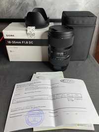 Продам Sigma AF 18-35 mm F1.8 DC HSM Art Canon