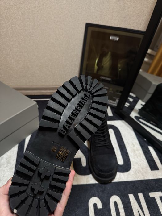 Balenciaga Combat Strike Boots