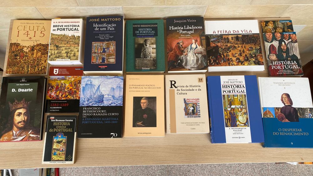 Livros de História - Mundial Portugal Europa Genealogia Descobrimentos