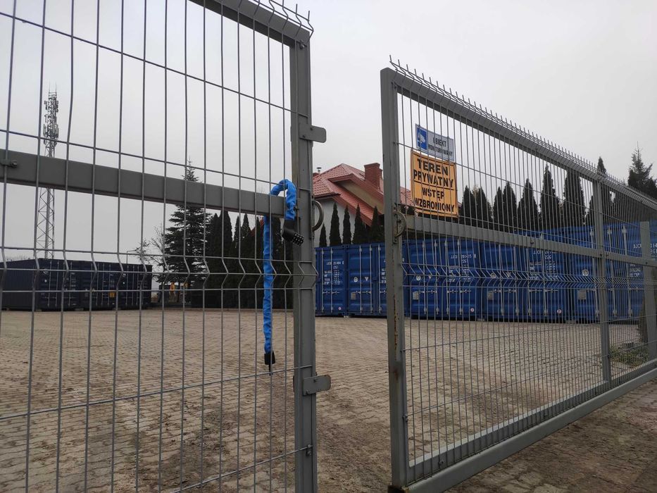 Przechowalnia powierzchnia magazynowa w kontenerach morskich BIAŁYSTOK