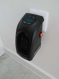 Ogrzewacz grzejnik przenośny kempingowy z termostatem i wentylatorem
