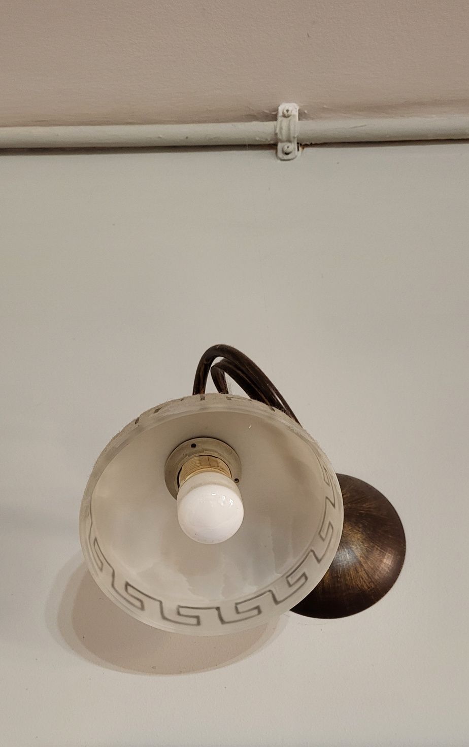 2 lampy i 2 kinkiety