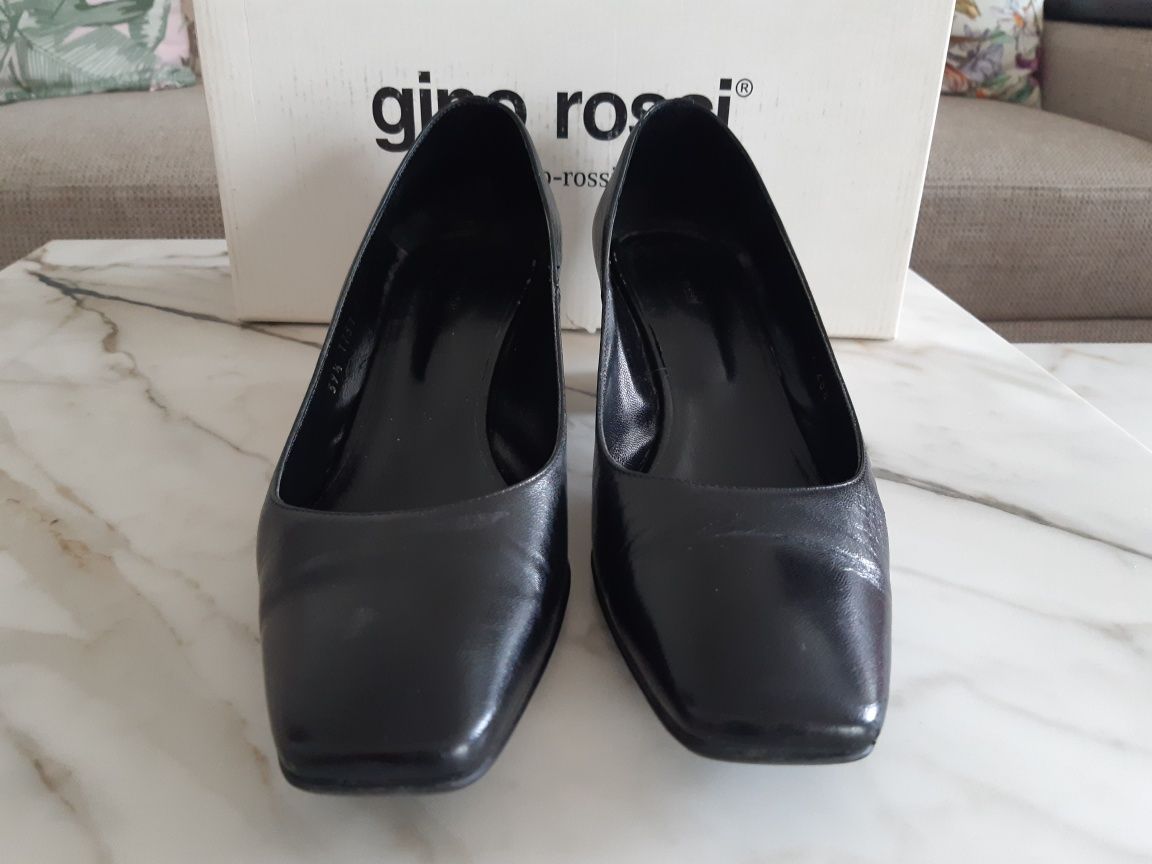 Buty damskie skórzane GINO ROSSI. Rozmiar 39,5. OKAZJA