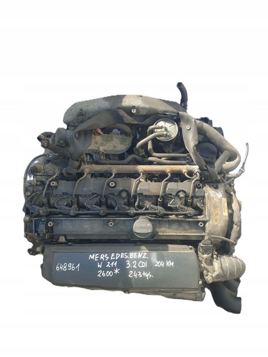 SILNIK SŁUPEK MERCEDES-BENZ W211 3.2 CDI 204 KM 648961