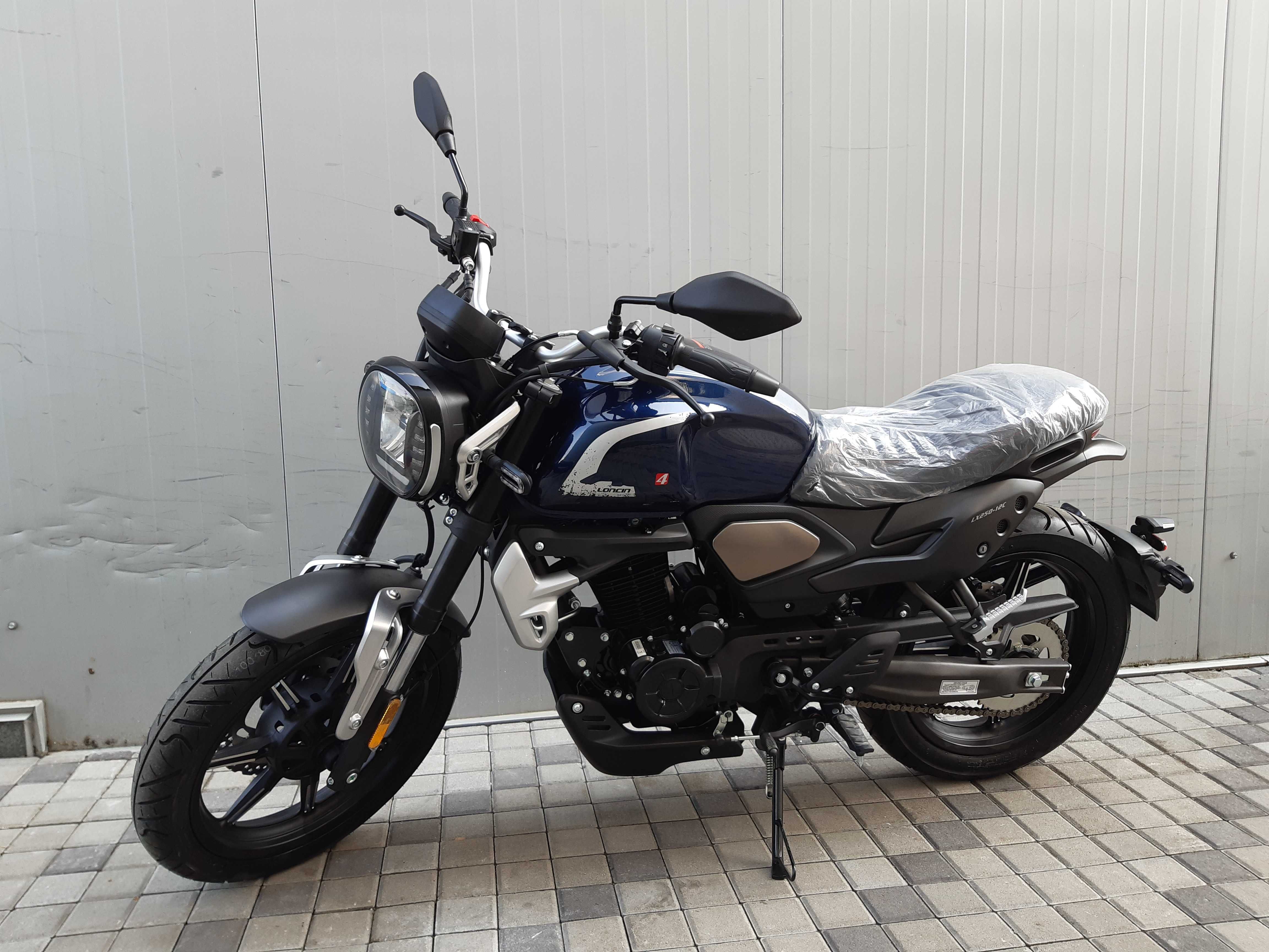 Мотоцикл Loncin LX250-12C AC4 Скрамблер!