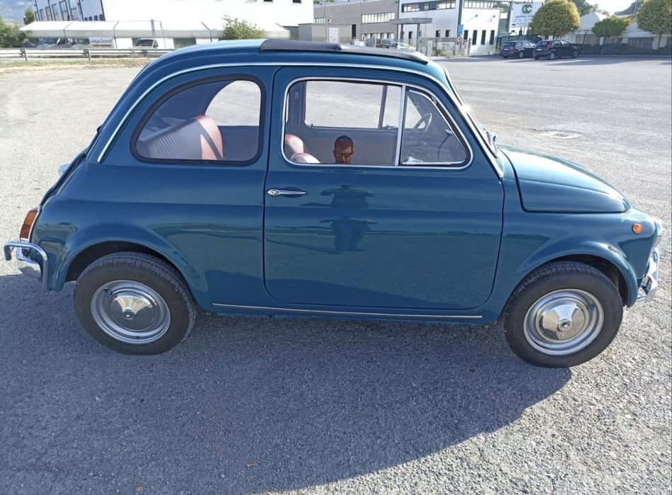 Fiat 500 Lusso 1972 IDEALNY! Piekny kolor Blu Turchese