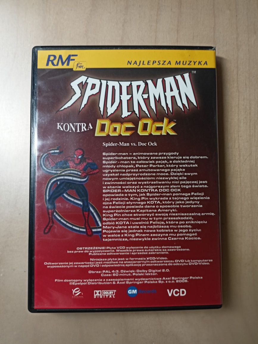 Spiderman Kontra Doc Ock film VCD