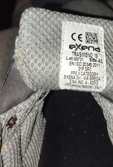 Рабочие полуботинки Тrasimeno S1P SRC