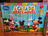 Colecção de livros e dvd's A Casa do Mickey Mouse