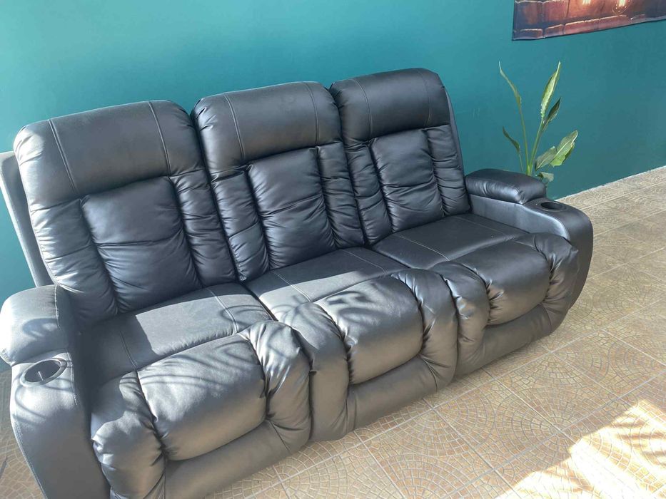 Kanapa rozkladana skora funkcja relax