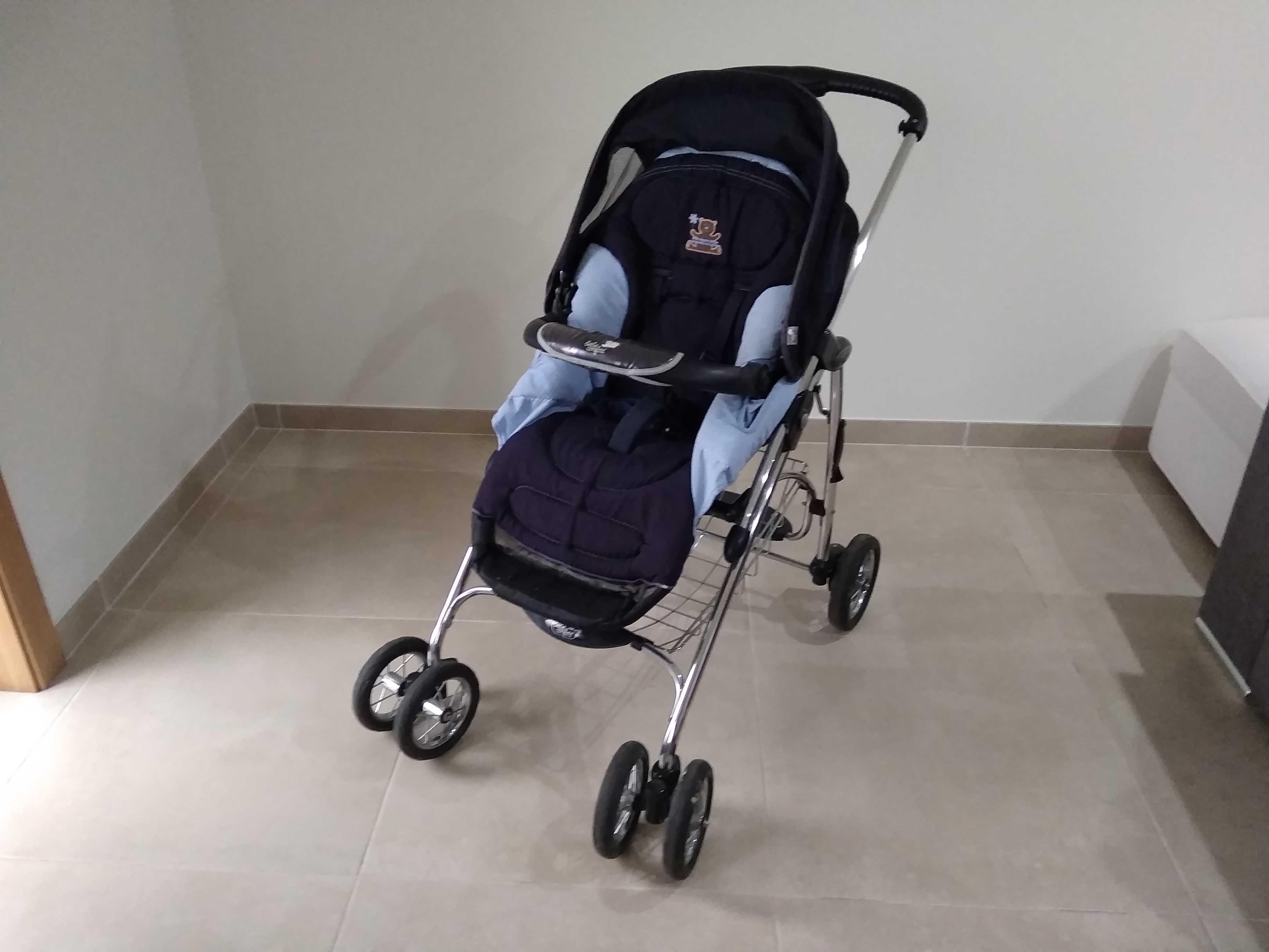 Carrinho,cadeira de passeio e babycoque BebeConfort