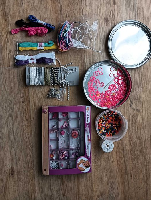 Material para fazer pulseiras/fios infantis