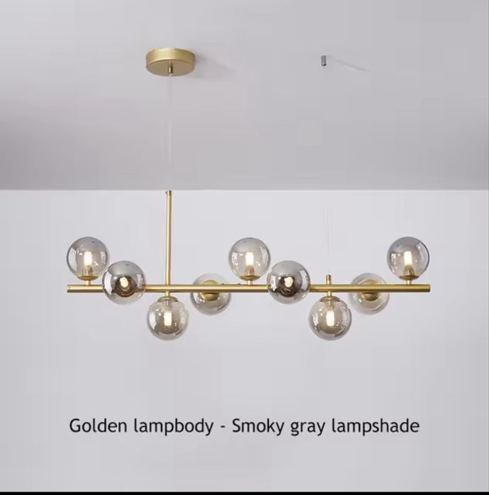 Сучасна підвісна люстра