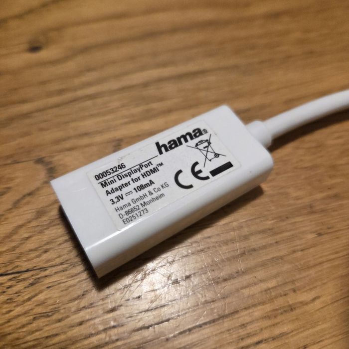 Przejściówka Mini Display Port na HDMI
