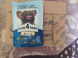 Акция!!!Club 4 Paws Premium Selection (пауч) Консерви для собак