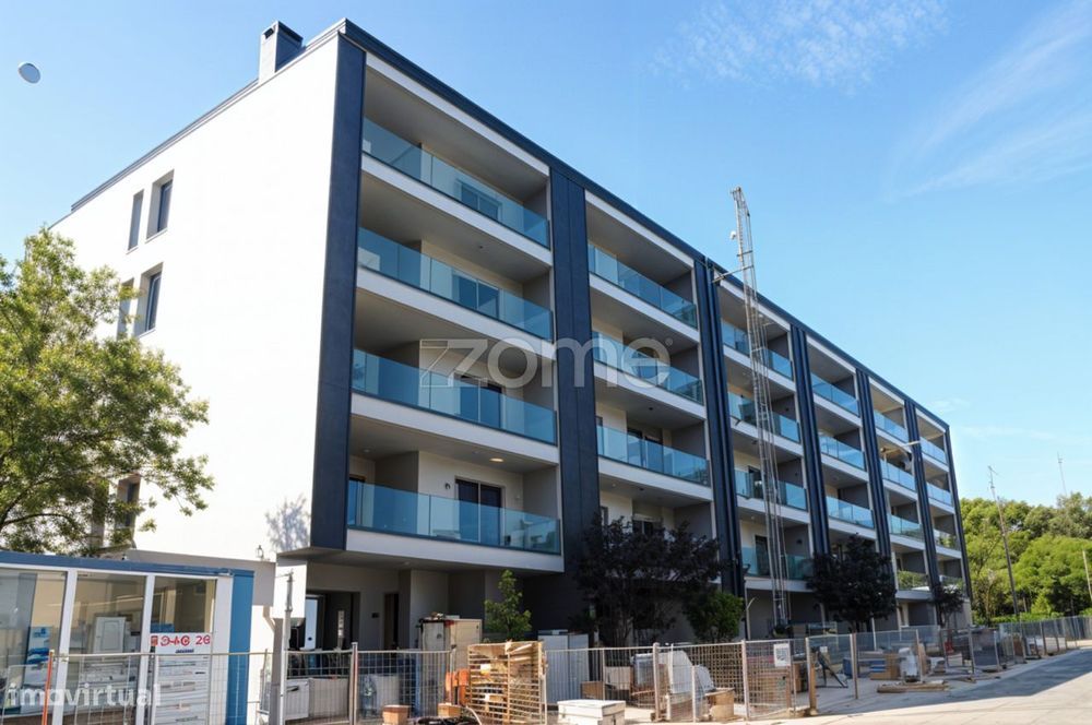 Fabuloso T3 novo a estrear, com varanda e vista rio