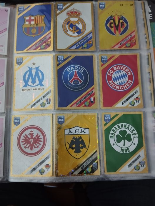 FIFA 365 Logos/Cromos Panini 2024 Ler Descrição
