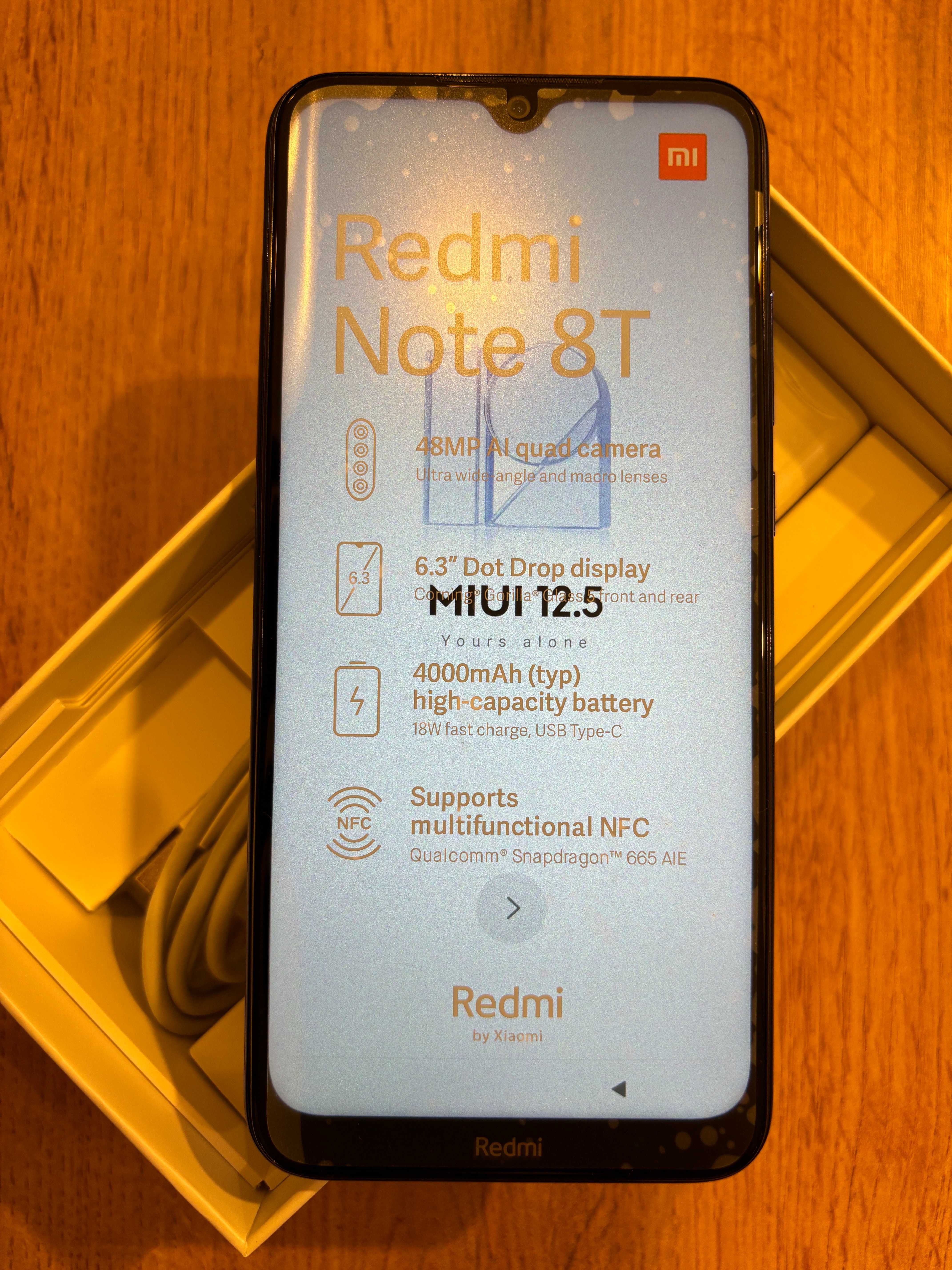 Redmi Note 8T Starscape Blue 4GB RAM 64GB