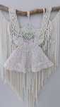 Handmade sukienka Boho retro roz.62/68