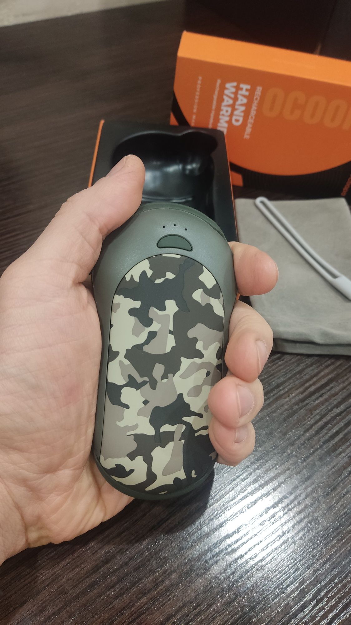 Ocoopa H01 PD Pro - 10,000mAh  Павербанк грілка 
Зігріває 15 годин.