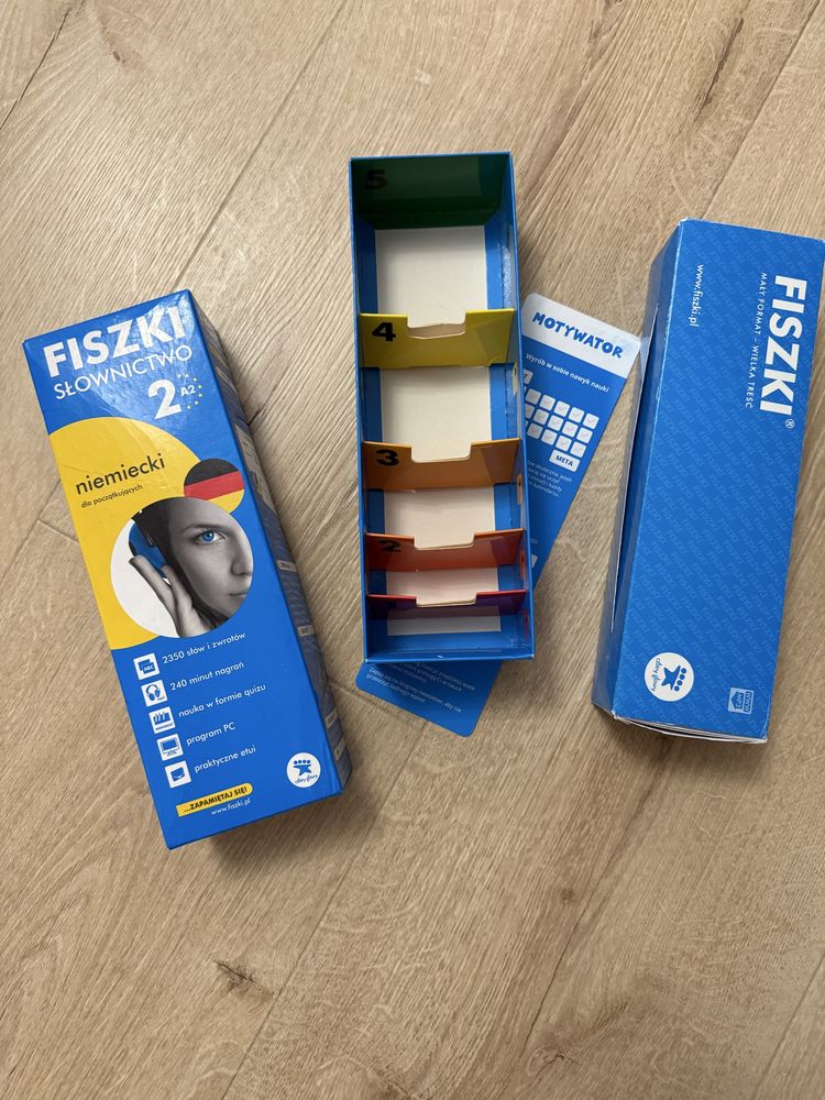 Fiszki - niemiecki - na start + A2