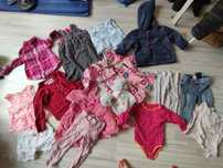 95 sztuk 80/86/92 zestaw ubranek dla dziewczynki H&M  80/86