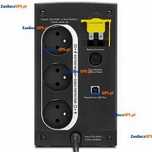 Zasilacz UPS APC BX700U-FR 700VA z nowym akumulatorem