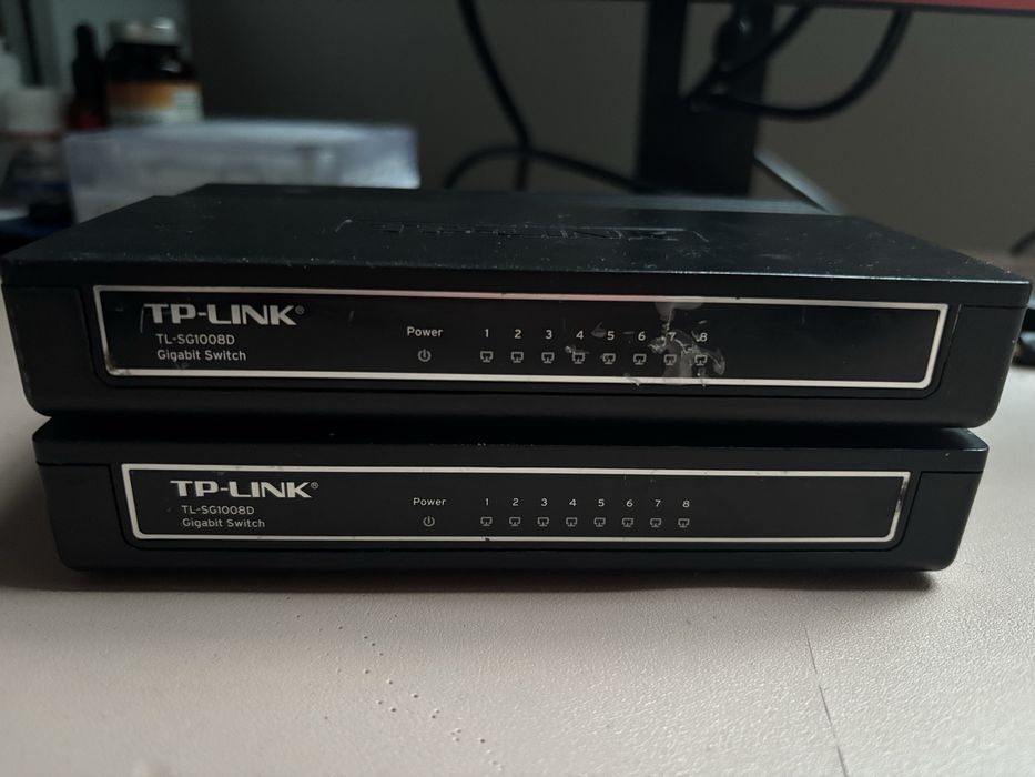 gigabitowy switch tp-link 8 portowy cena za 2