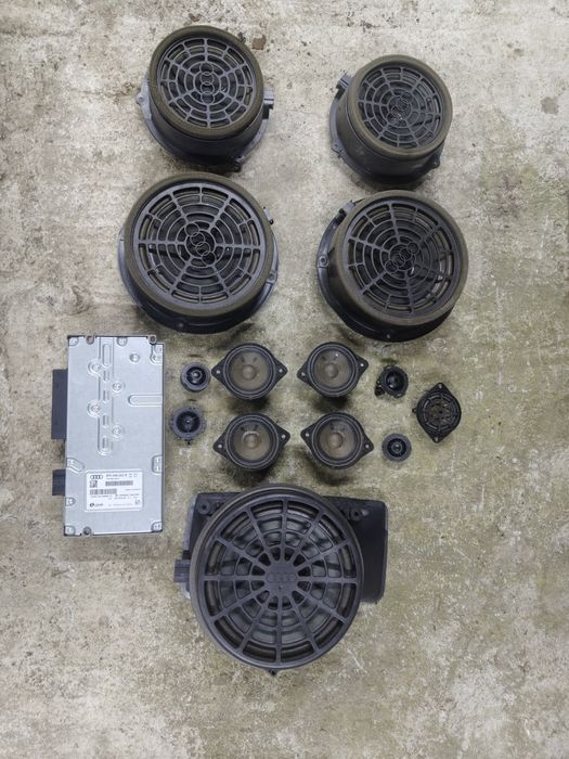 Zestaw głośników bang Olufsen audi a4 b8 sedan