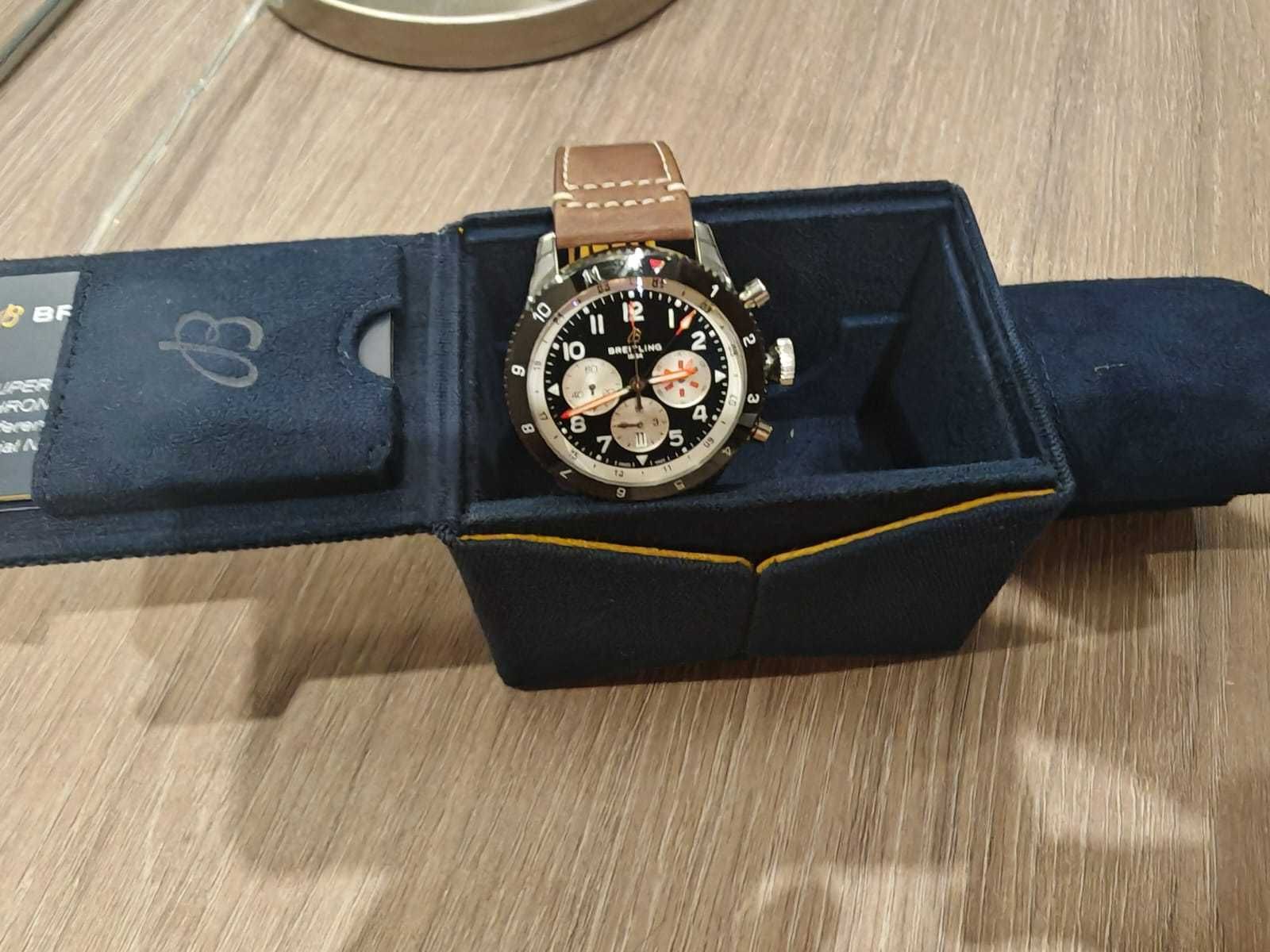 Zegarek Breitling Avi B04 Chronograph Gmt 46 Super Mosquito full set