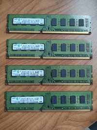 Pamięć RAM DDR3 DIMM 4x2GB (8GB) Samsung PC3-10600U M378B5673FH0-CH9