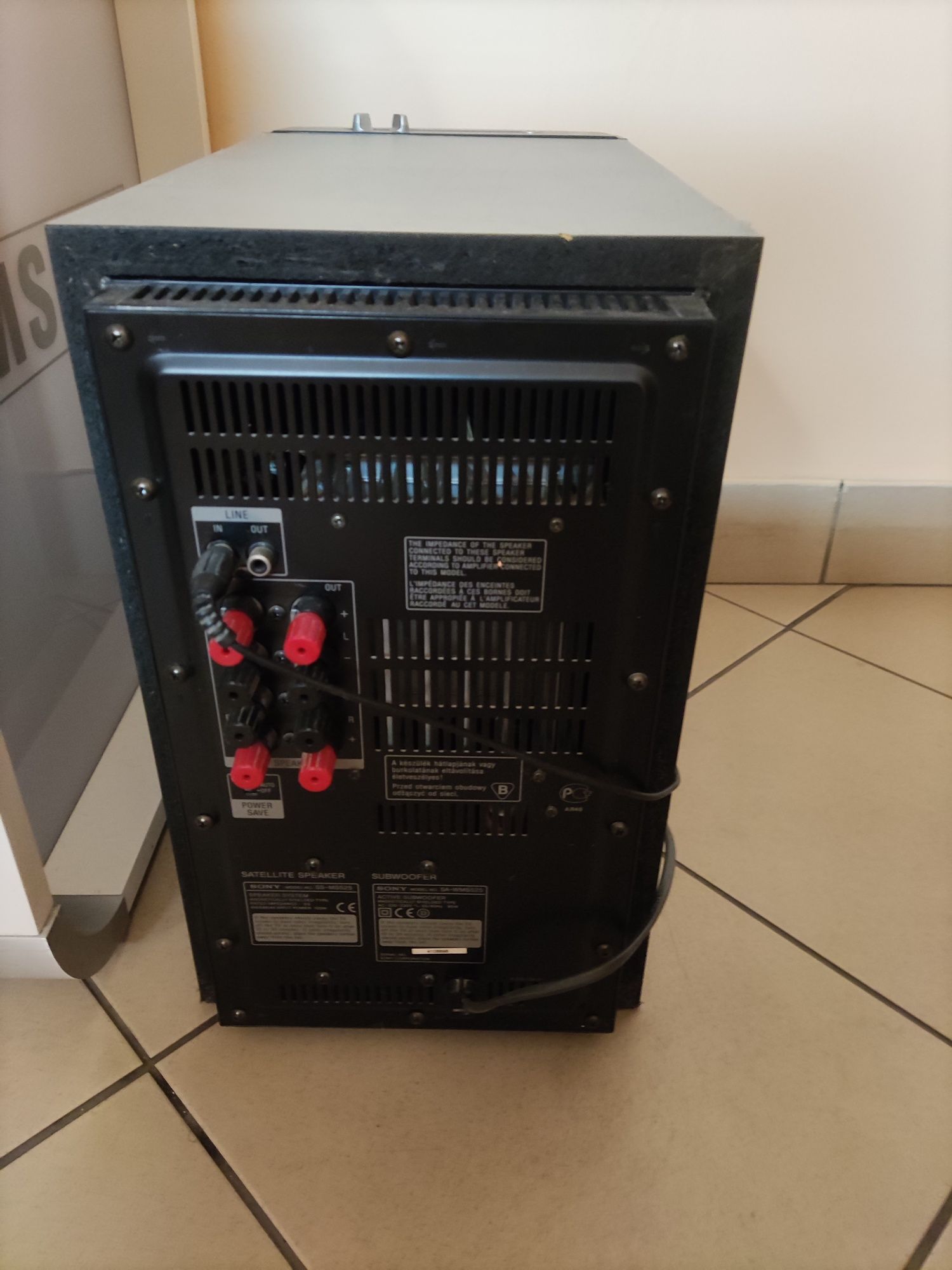 Sony Pascal głosniki kina domowego