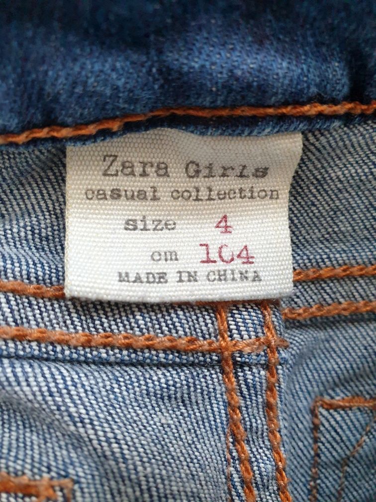 Spodnie jeansowe Zara 104