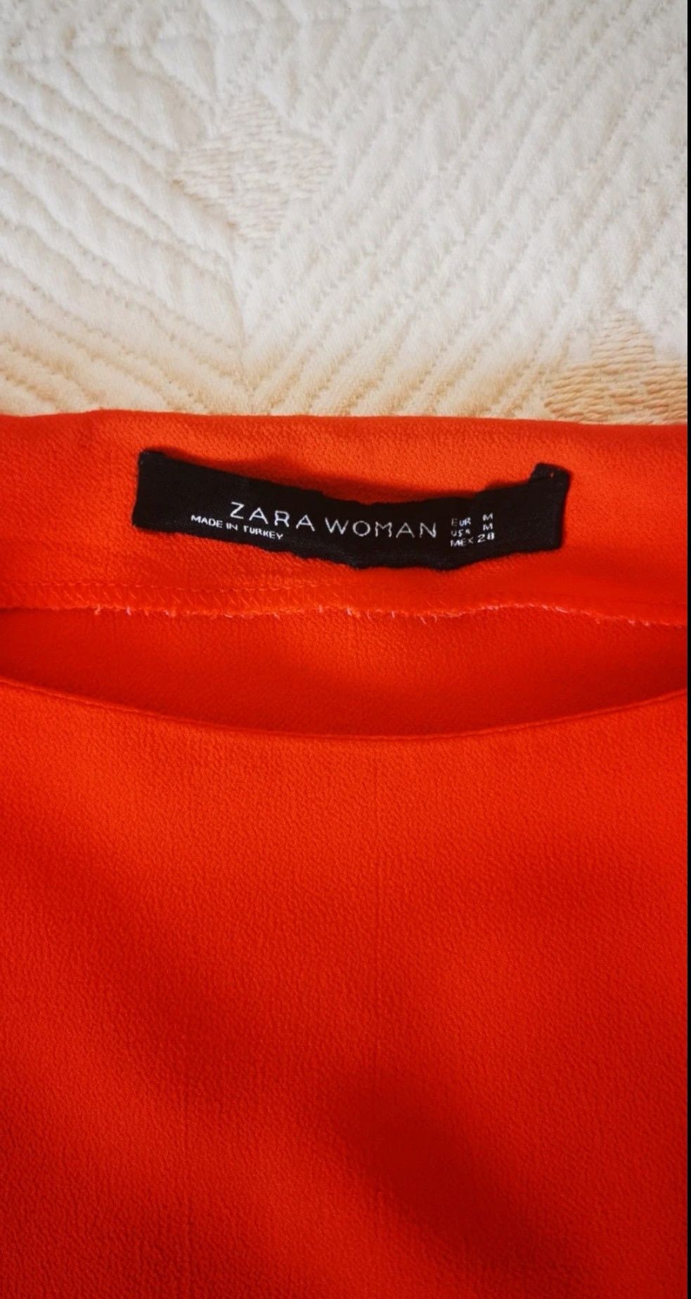 Blusa - Laranja - Zara