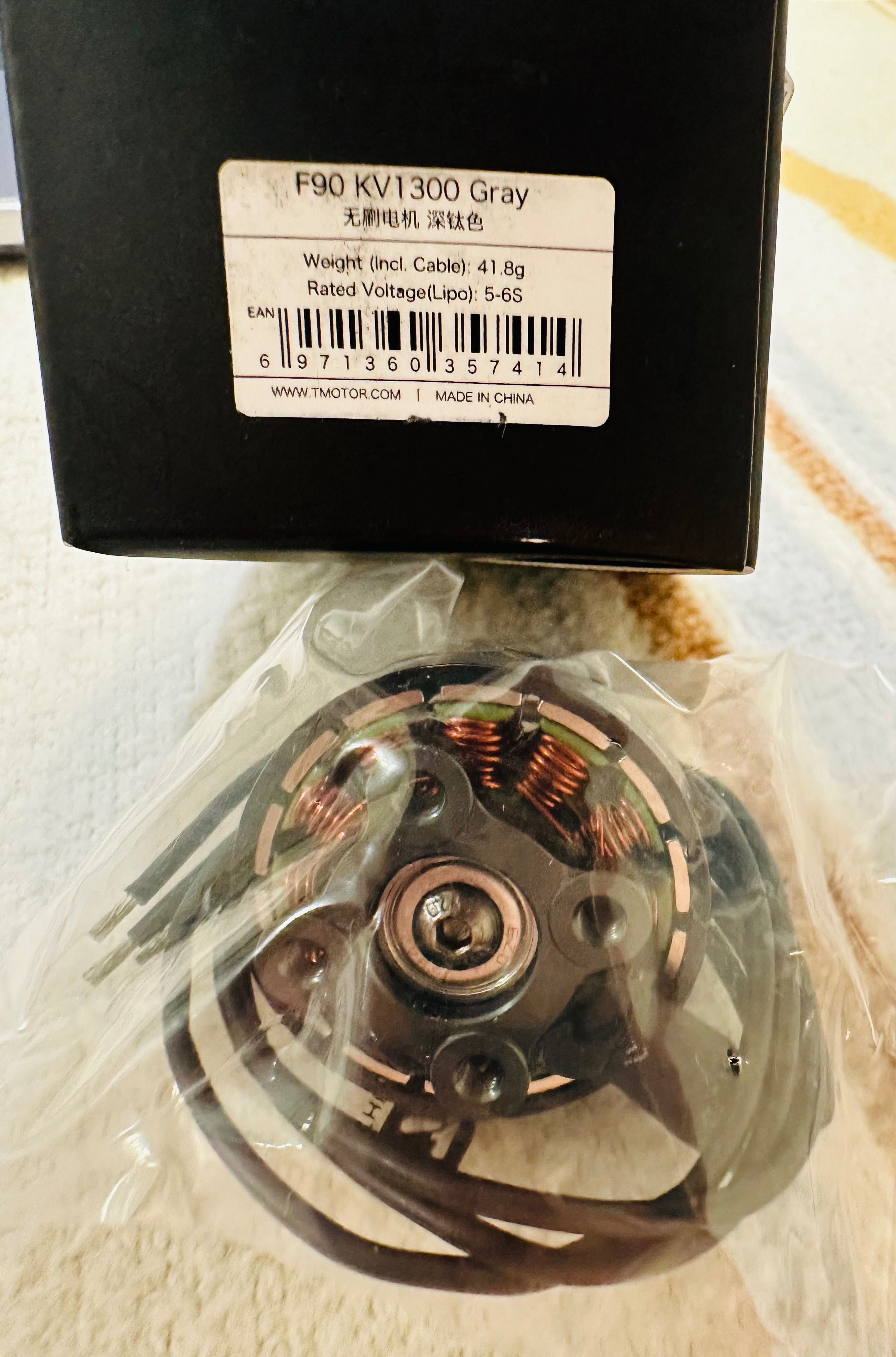 Мотор T-Motor F90 2806.5 1300KV 5-6S для мультикоптерів