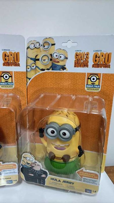 Lote 3 Minions Gru 3 Despicable Me