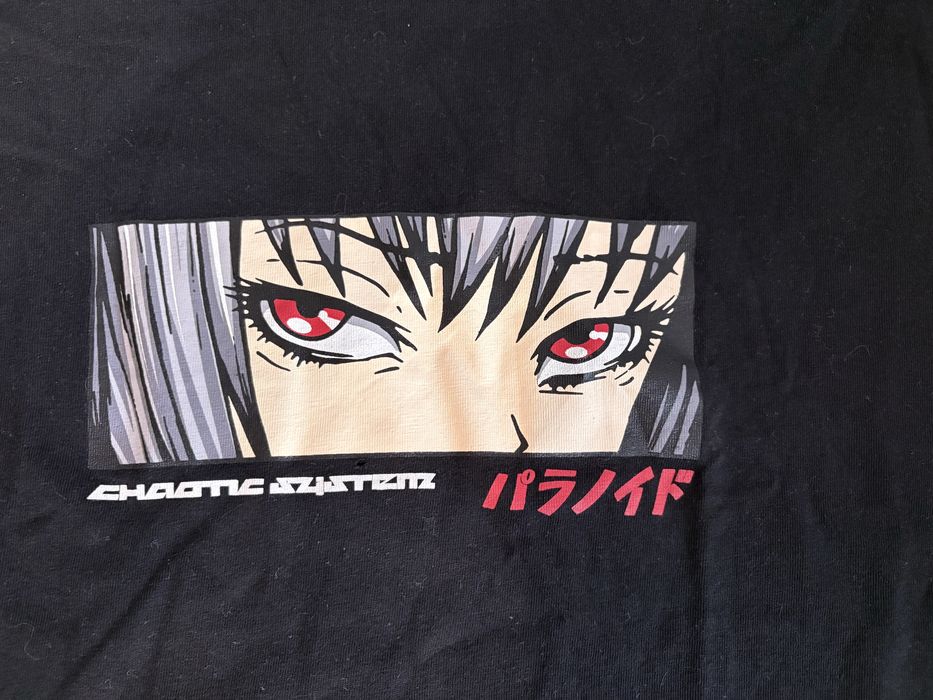 Czarna koszulka z nadrukiem