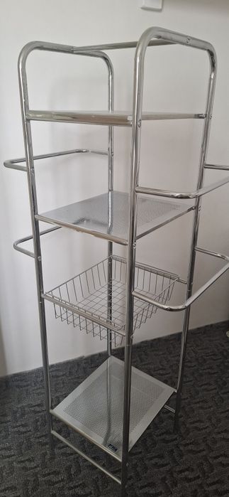 Metalowa półka łazienkowa