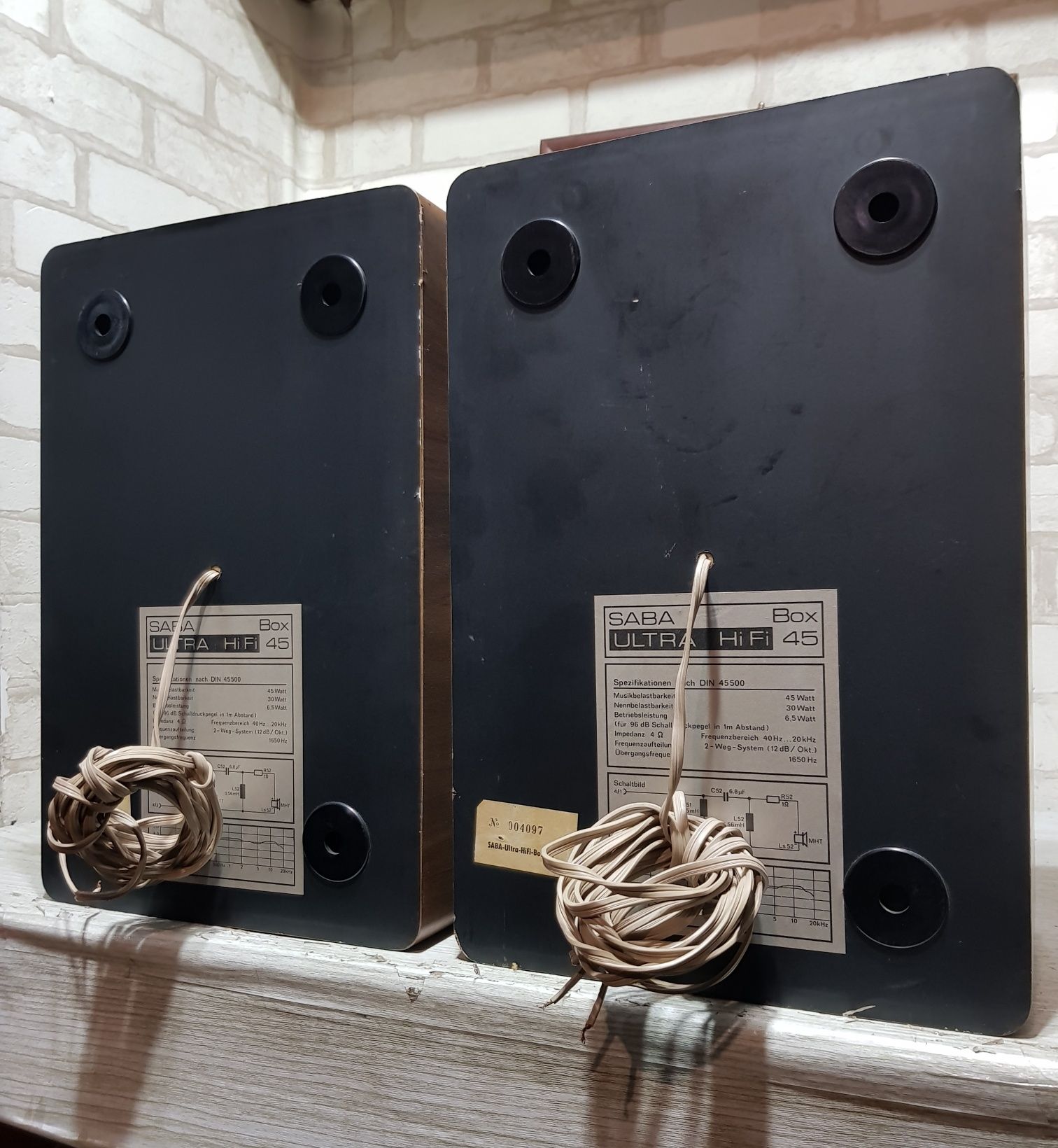 Акустика SABA Ultra Hi-Fi Box 45, потужність 45 Вт, б/у з Німеччини