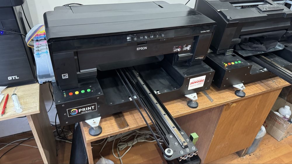 Продам текстильный принтер на базе epson p400 dx5