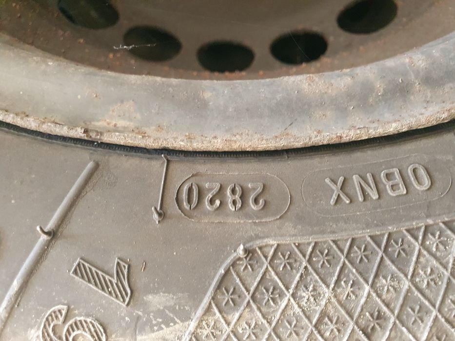 W124 koła, opony zimowe dot 23 20