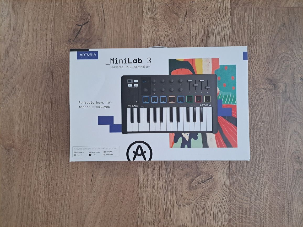 Arturia MiniLab 3 Controlador MIDI (Como Novo)