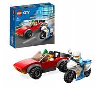 LEGO City Motocykl policyjny, pościg za samochodem 60392