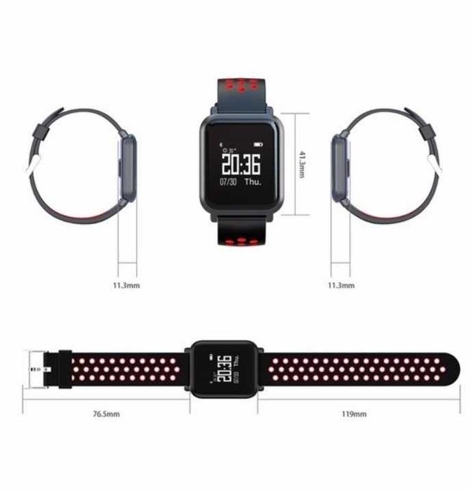 Фитнес браслет, смарт UWatch SN60 (измерение арт давления и кислорода)