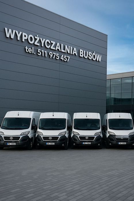 Wynajem busa, Pomoc z OC sprawcy samochód dostawczy Toruń wypożycz