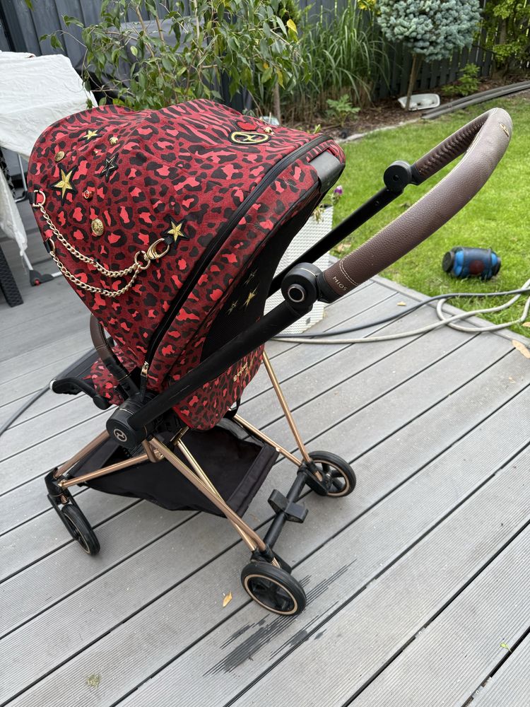 Wózek Cybex Mios 3.0 Jeremy Scott Rockstar  Rose Gold Platinum