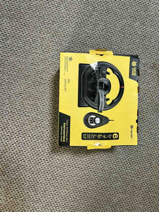 руль ігровий Tracer з кробкою передач та педалями,кермо ігрове