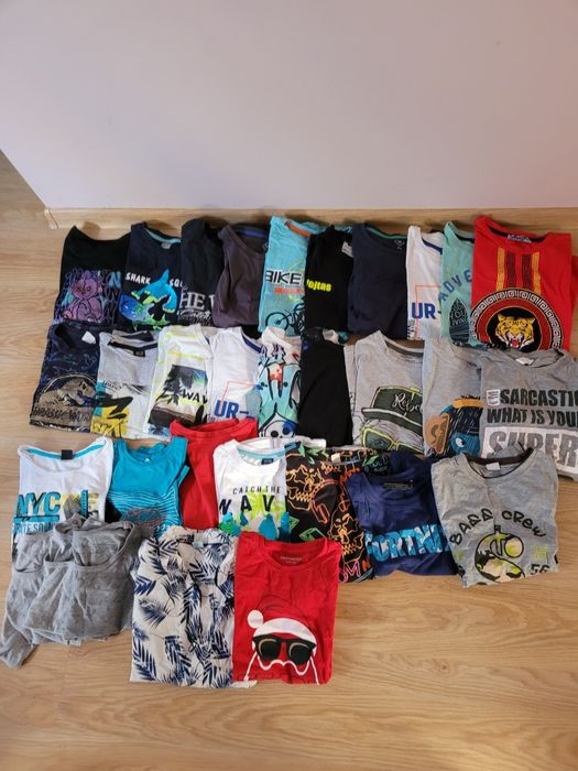 Mega paki ubrań dla chłopca 134-146