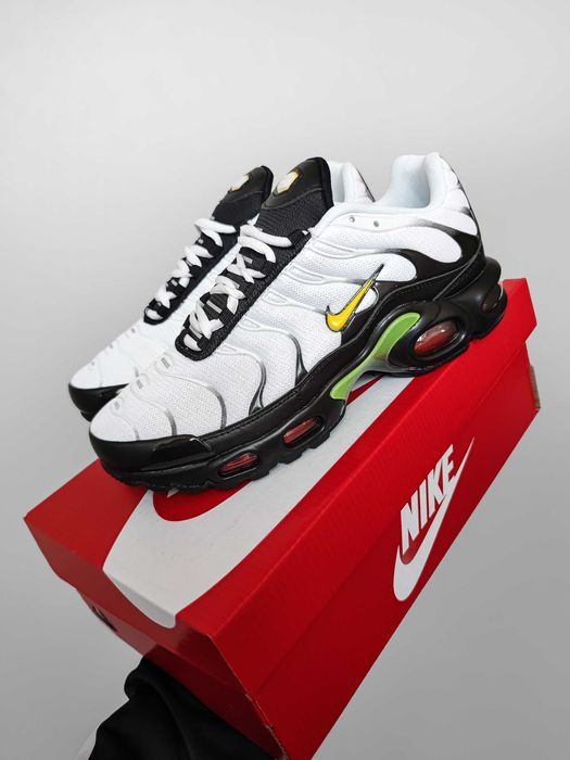 !SALE! Nike Air Max TN Plus White Black 36 37 38 39 40 41 42 43 44 45