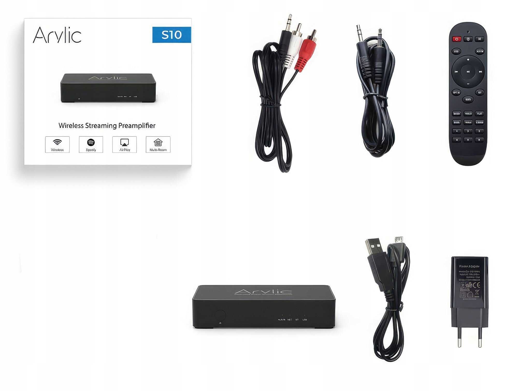 ARYLIC S10 odtwarzacz sieciowy streamer WiFi BT